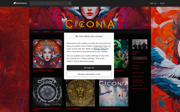 ciconia.bandcamp.com