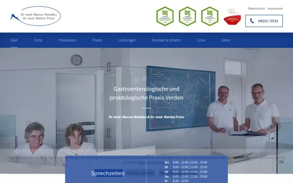 gastroenterologie-verden.de