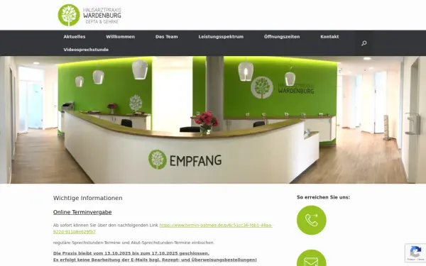 hausarztpraxis-wardenburg.de