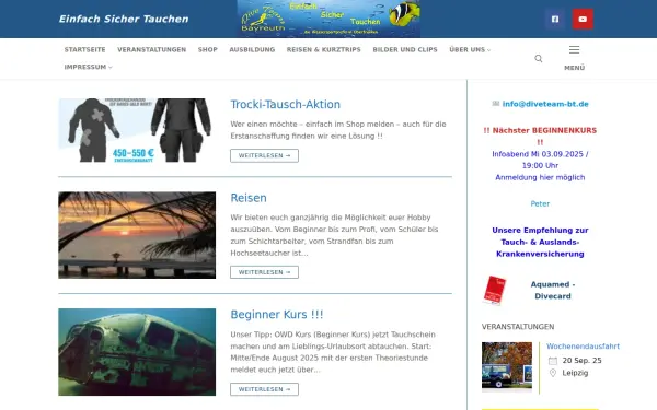www.tauchen-oberfranken.de