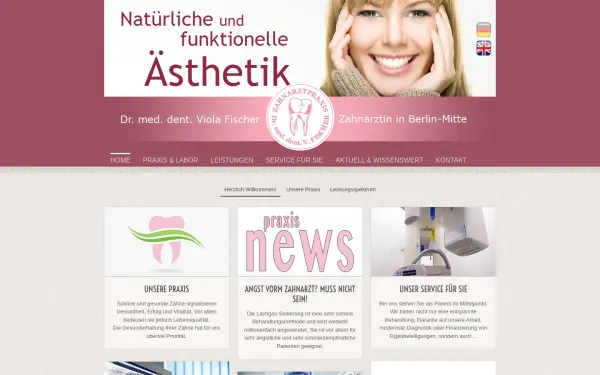 www.dr-viola-fischer-zahnarzt.de
