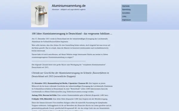 www.aluminiumsammlung.de