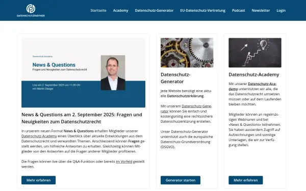 www.datenschutzpartner.ch