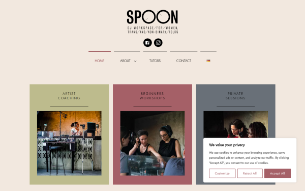 spoondjworkspace.com