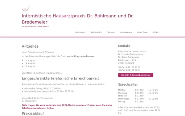 www.dr-bohlmann.de