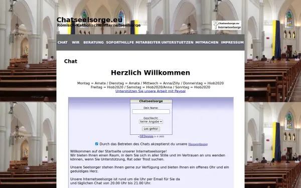 www.chatseelsorge.eu