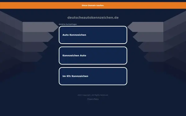 deutscheautokennzeichen.de