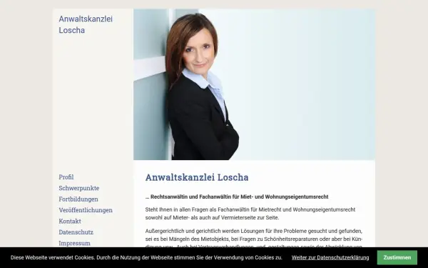 www.anwaltskanzlei-loscha.de