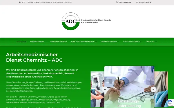 www.arbeitsmedizinischer-dienst-chemnitz.de