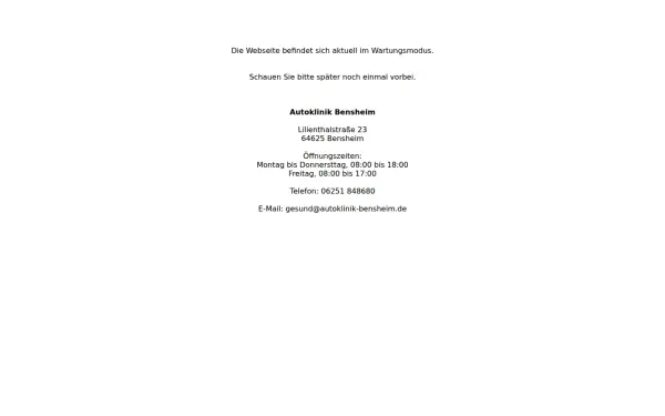 autoklinik-bensheim.de
