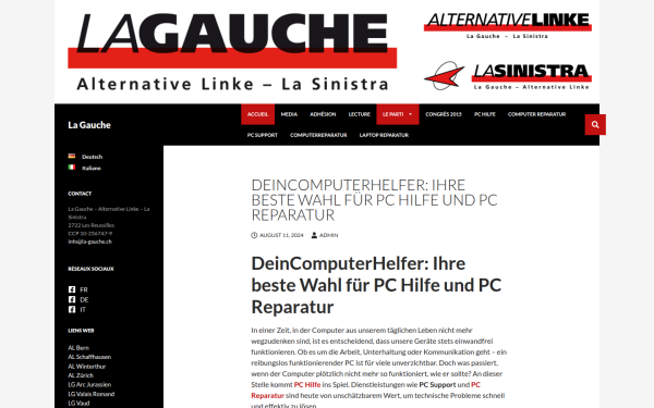 la-gauche.ch