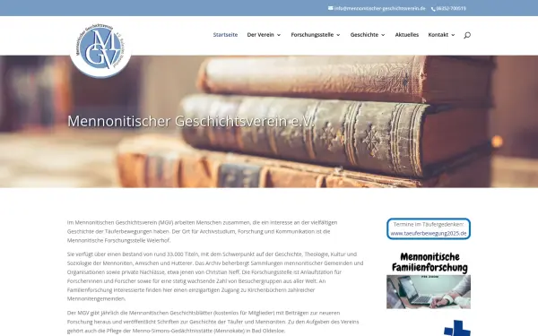 www.mennonitischer-geschichtsverein.de