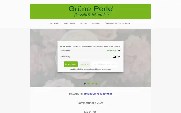 www.grueneperle.de