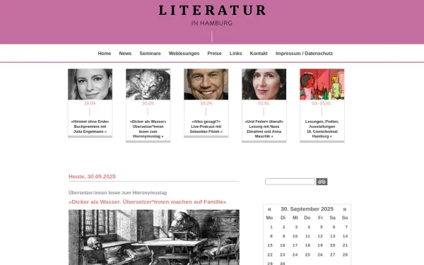 www.literaturinhamburg.de
