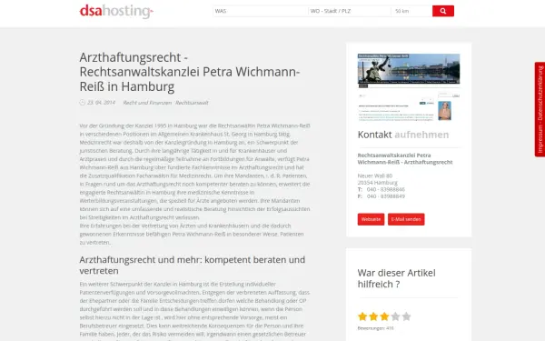 arzthaftungsrecht-hamburg.de
