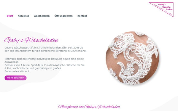 www.gabys-waescheladen.de