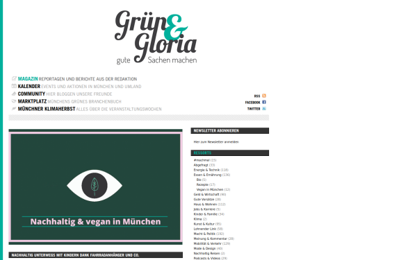 www.gruenundgloria.de