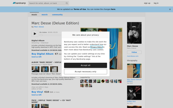 marcdesse.bandcamp.com
