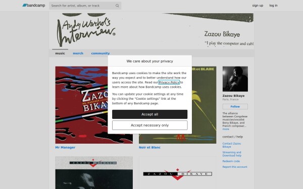 zazoubikaye.bandcamp.com