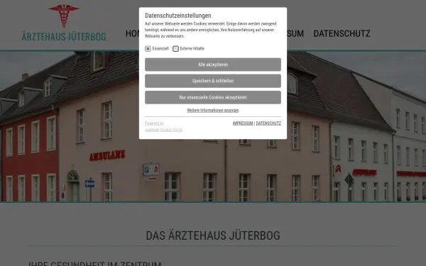 www.aerztehaus-jueterbog.de