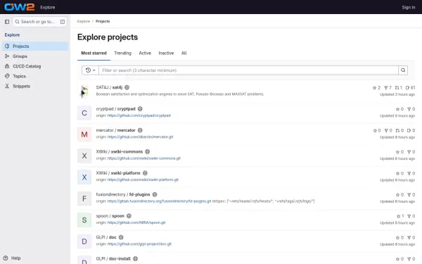 gitlab.ow2.org