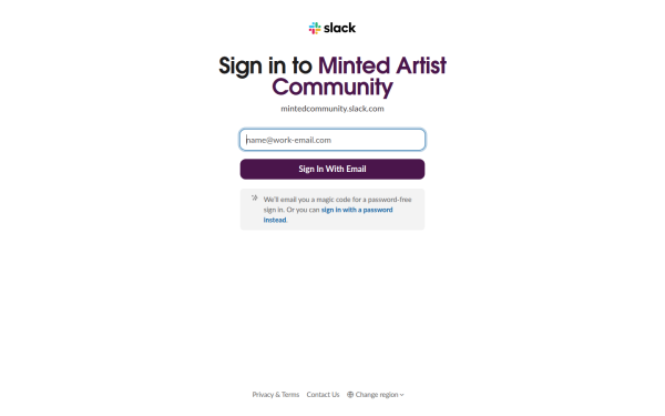 mintedcommunity.slack.com