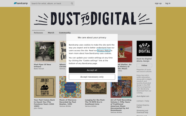 dusttodigital.bandcamp.com