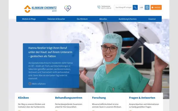 www.klinikumchemnitz.de