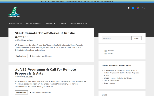 www.haecksen.org