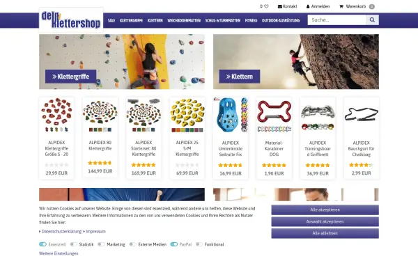 www.dein-klettershop.de