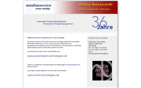 mediaservice-beddig.de