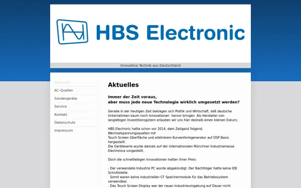 www.hbs-electronic.de