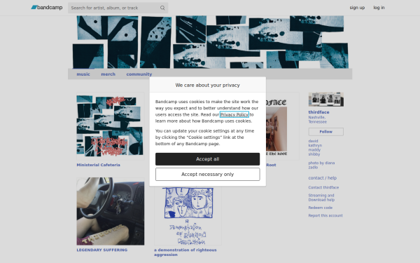 thirdface.bandcamp.com