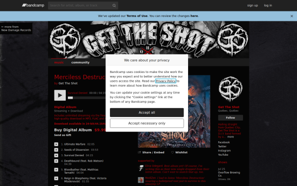 gettheshot.bandcamp.com