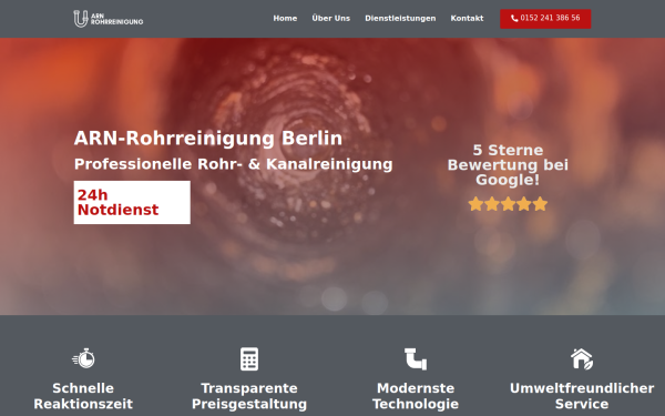 www.arn-rohrreinigung.berlin