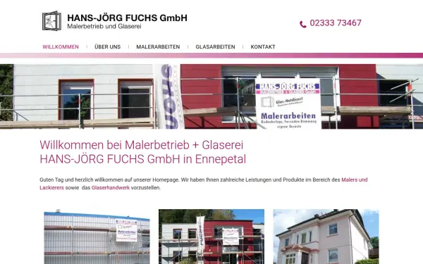 www.malerbetrieb-glaserei-fuchs.de