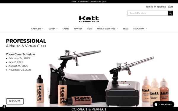 kettcosmetics.com
