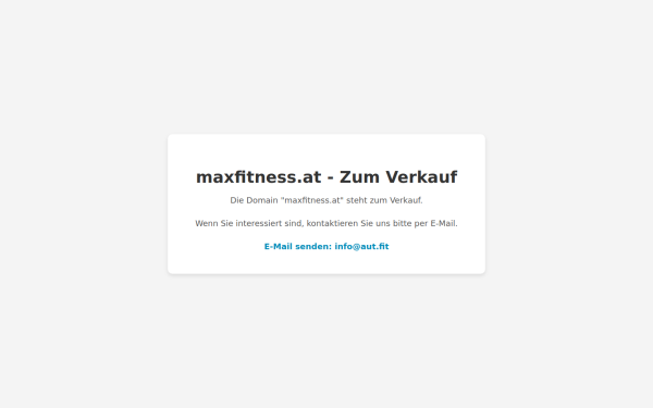 maxfitness.at