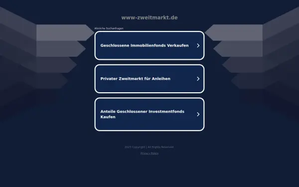 www.zweitmarkt.de