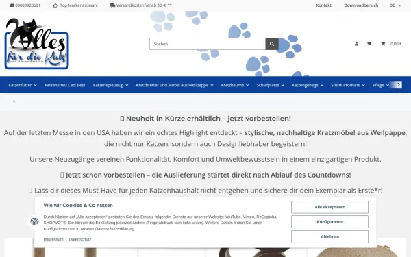 www.allesfuerdiekatz.eu