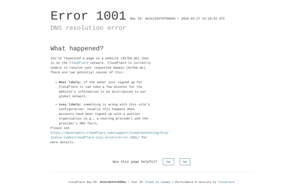 0x7b9.de
