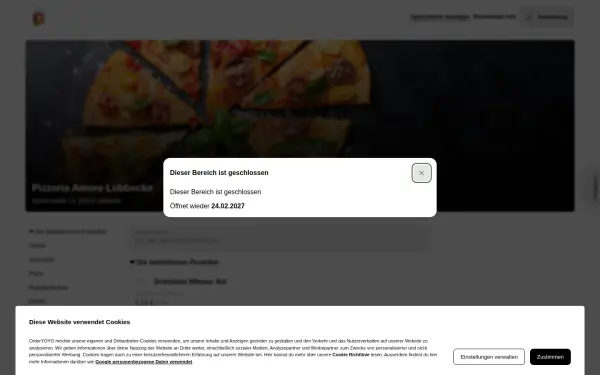 amore-pizzeria.de