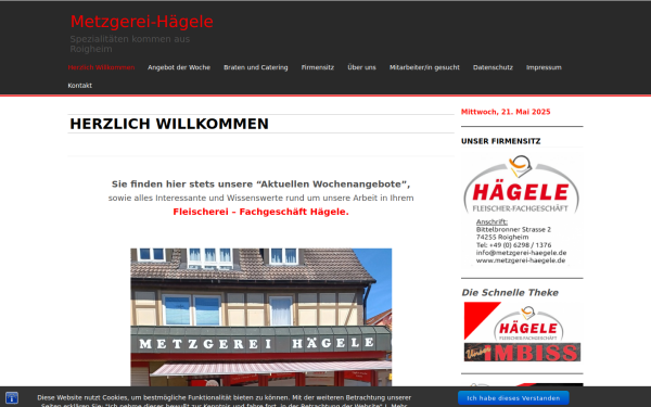 metzgerei-haegele.de