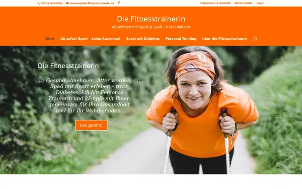 www.die-fitnesstrainerin.de