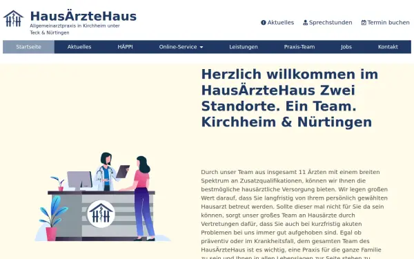 hausaerztehaus.de