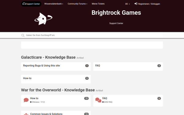 support.brightrockgames.com