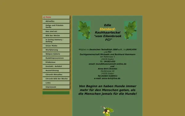 www.dackel-schleswig-holstein.de