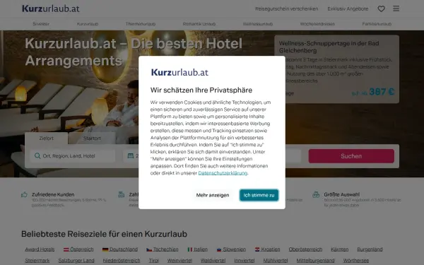 www.kurzurlaub.at