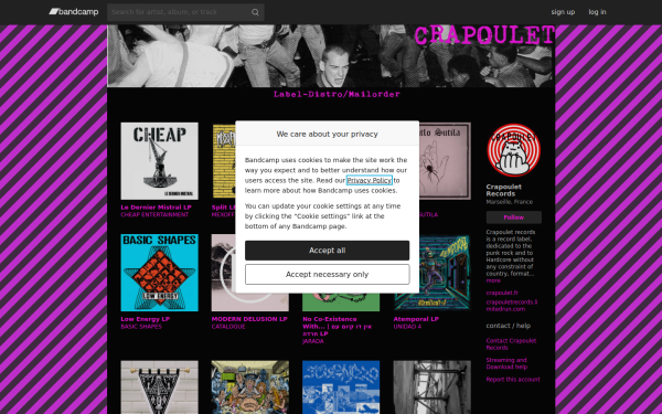 crapouletrecords.bandcamp.com
