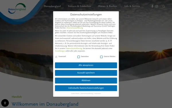 www.donaubergland.de